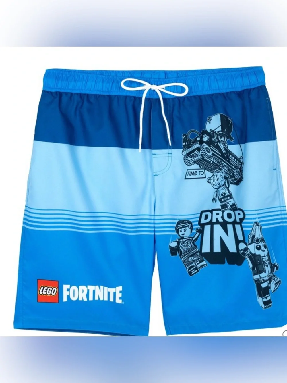 LEGO Fortnite Men's UPF 50+ Swim Trunks. NWT size XL